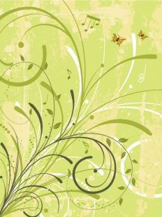 1219 Flower And Butterfly